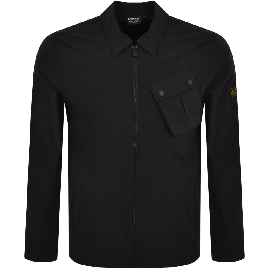 Barbour International Flex Overshirt Black